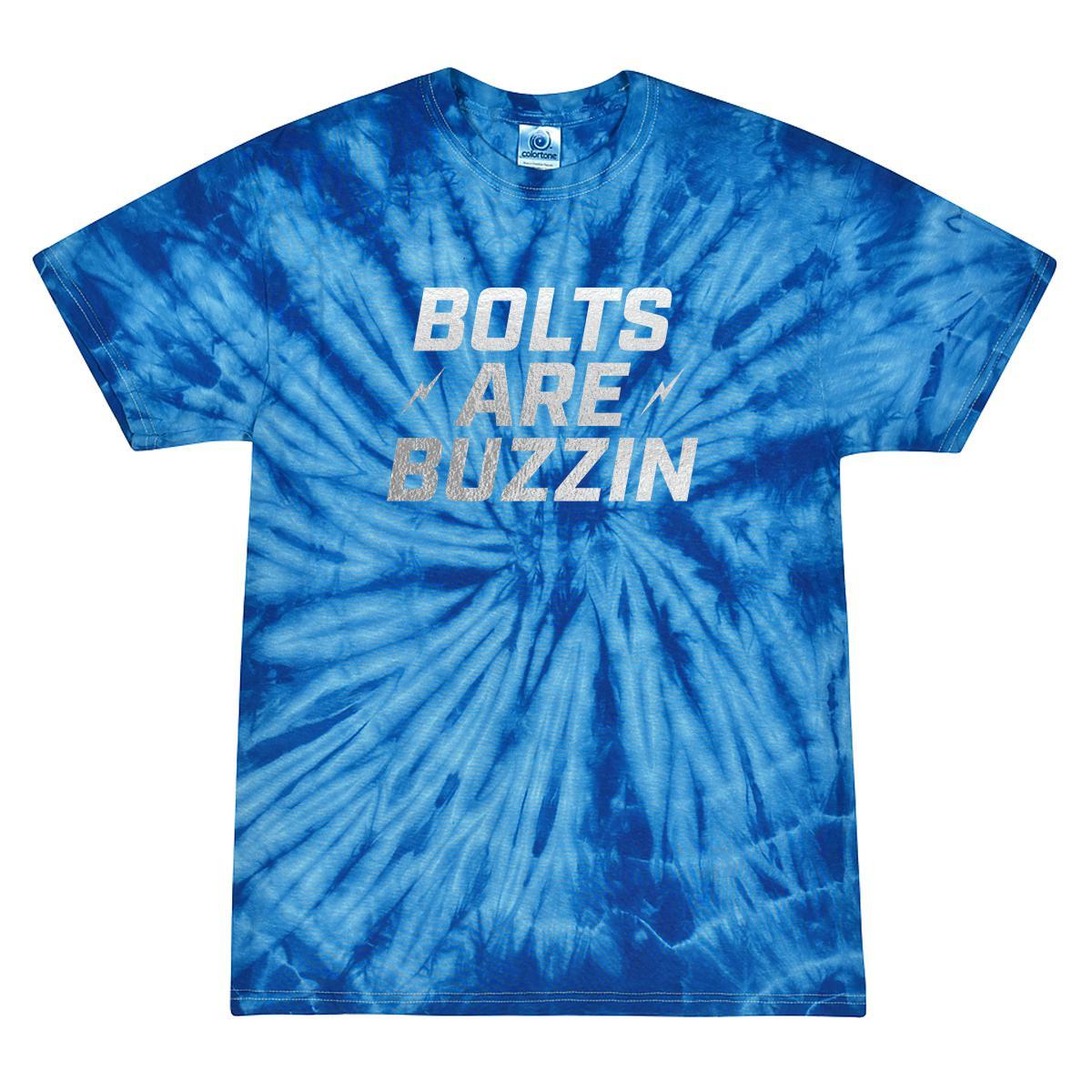 Bolts Are Buzzin Tie Dye Tee