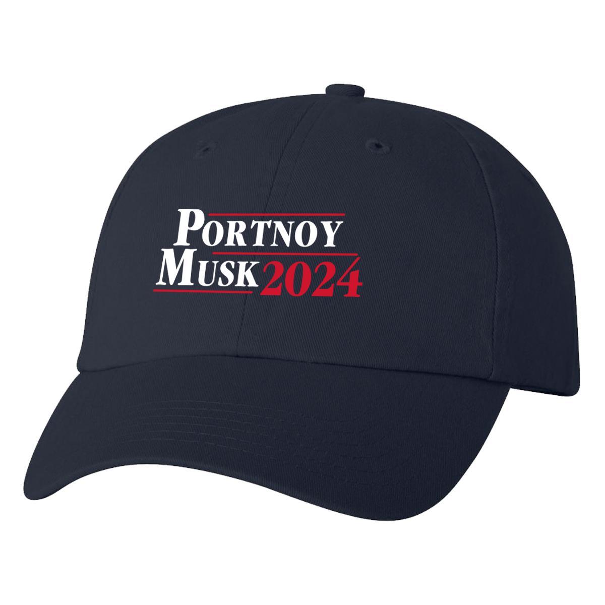 Portnoy Musk 2024 Dad Hat