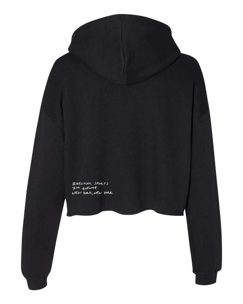Sad Girl Season Cropped Hoodie