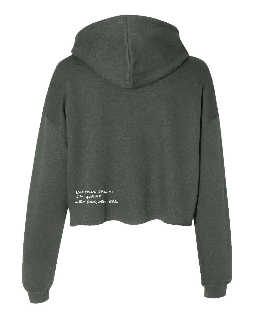 Sad Girl Season Cropped Hoodie