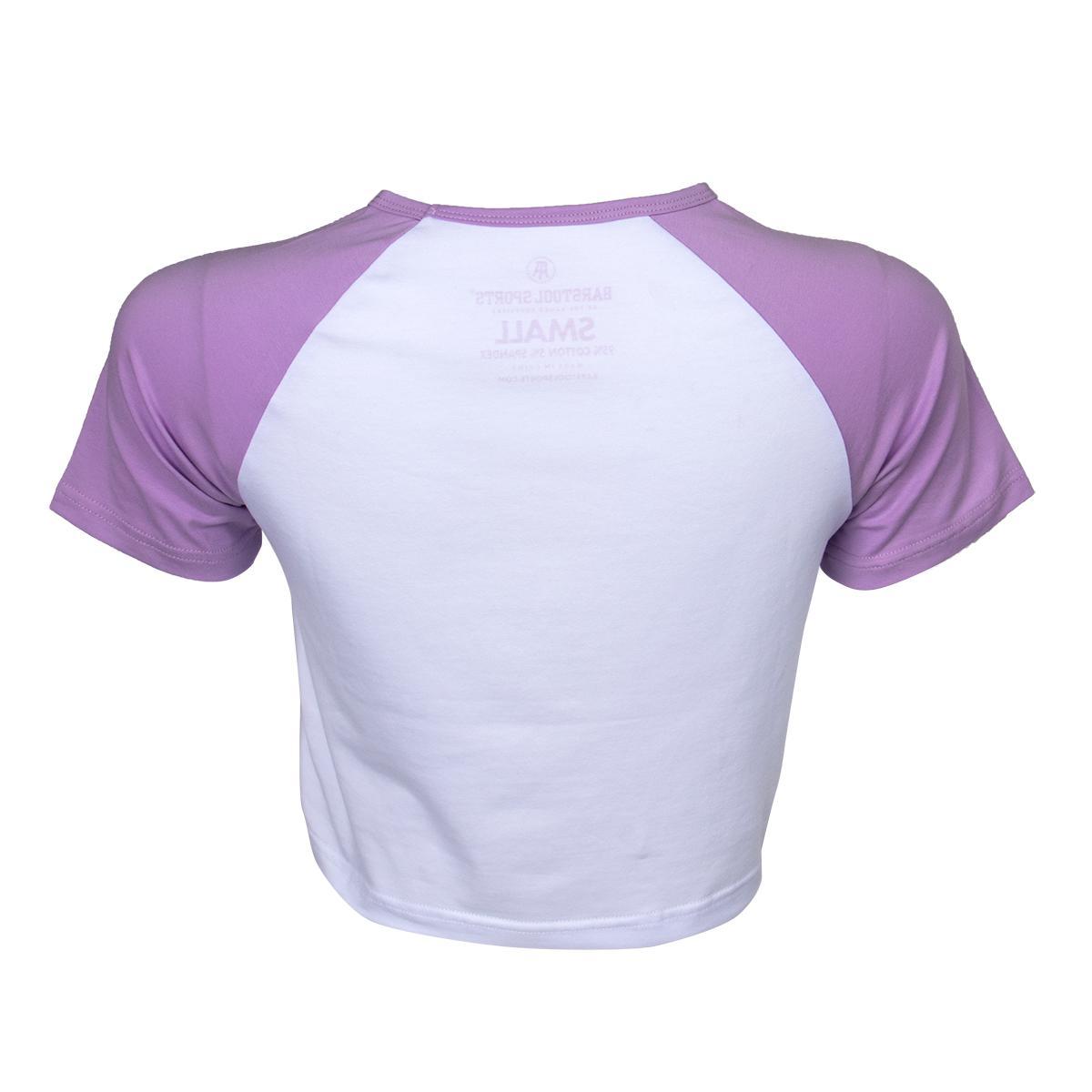 Block Him Cropped Raglan Tee